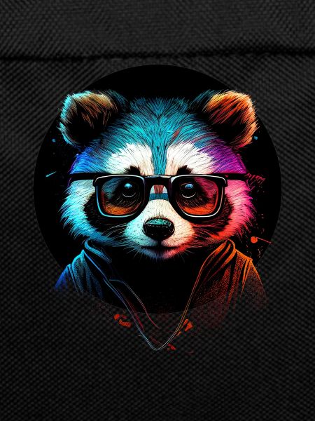 Hipster raccoon