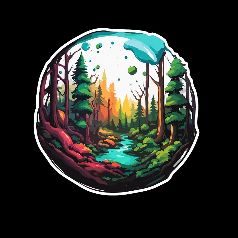Forest / Wilderness / Nature / Trees / Green / Idyll