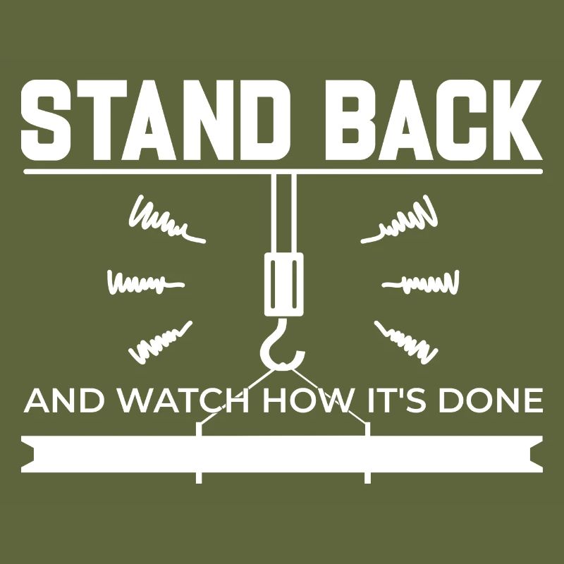 Crane Operator Stand Back Watch How It's Done