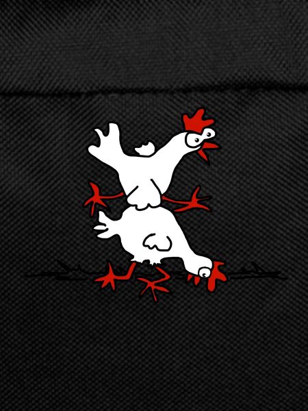 Springendes Huhn