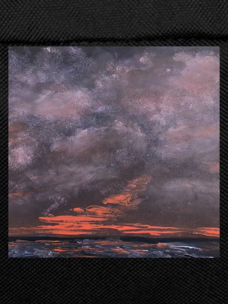 Lila Wolken