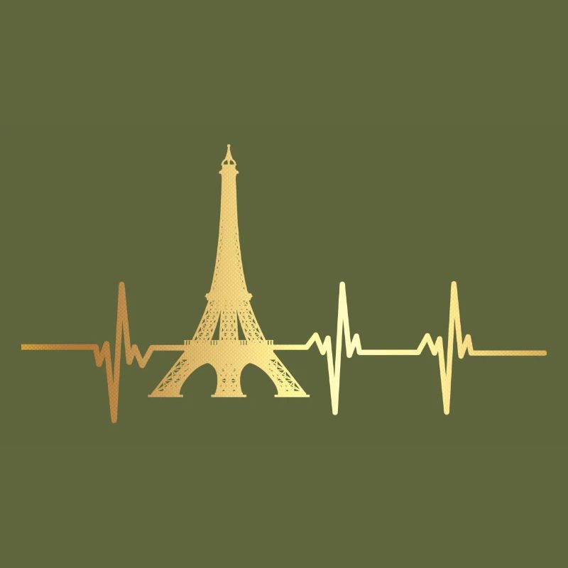 Eiffel Tower heartbeat