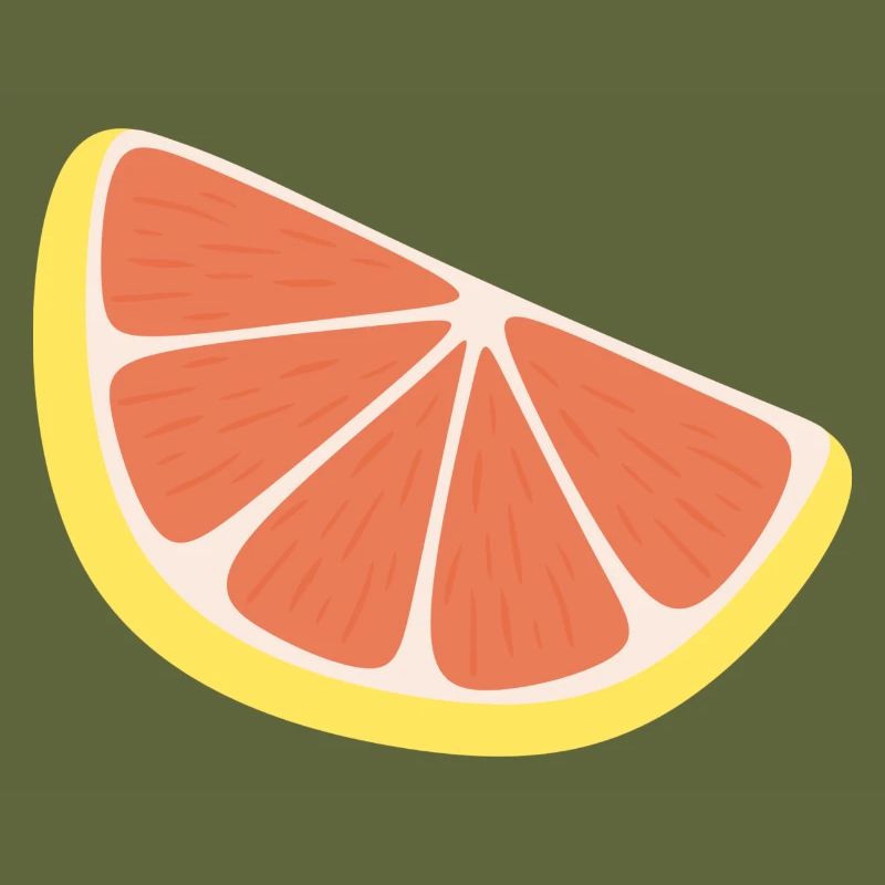 Grapefruit-Scheibe