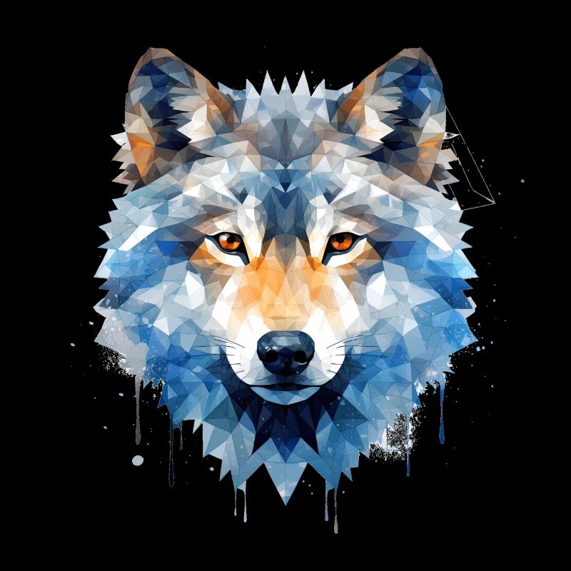 Geometrischer Wolf