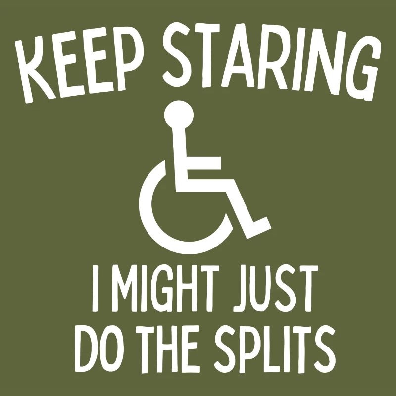 Keep Staring I Might Start Levitating Handicap