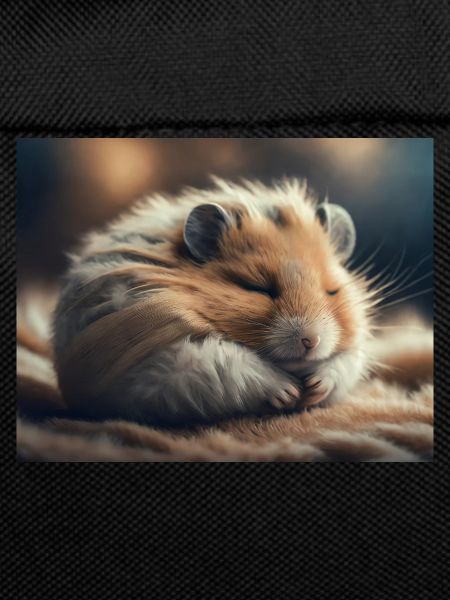Cute animals doing hibernation – hamster