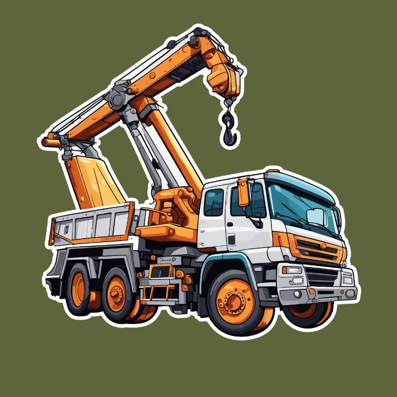 Grue / de chantier / treuil / système de grue