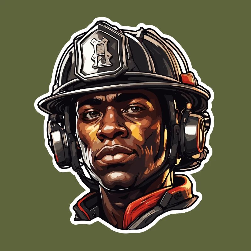 Firefighter / Fire / Fire / Extinguish / Hero