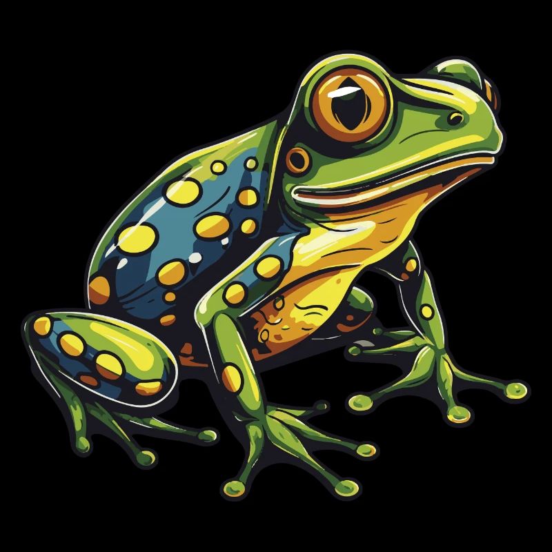 Frosch Kopf