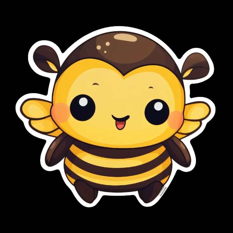 bee kawaii funny
