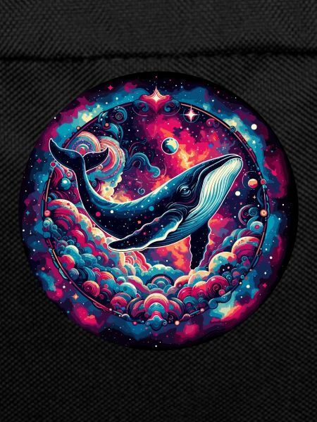 Galaxy Whale Art Print