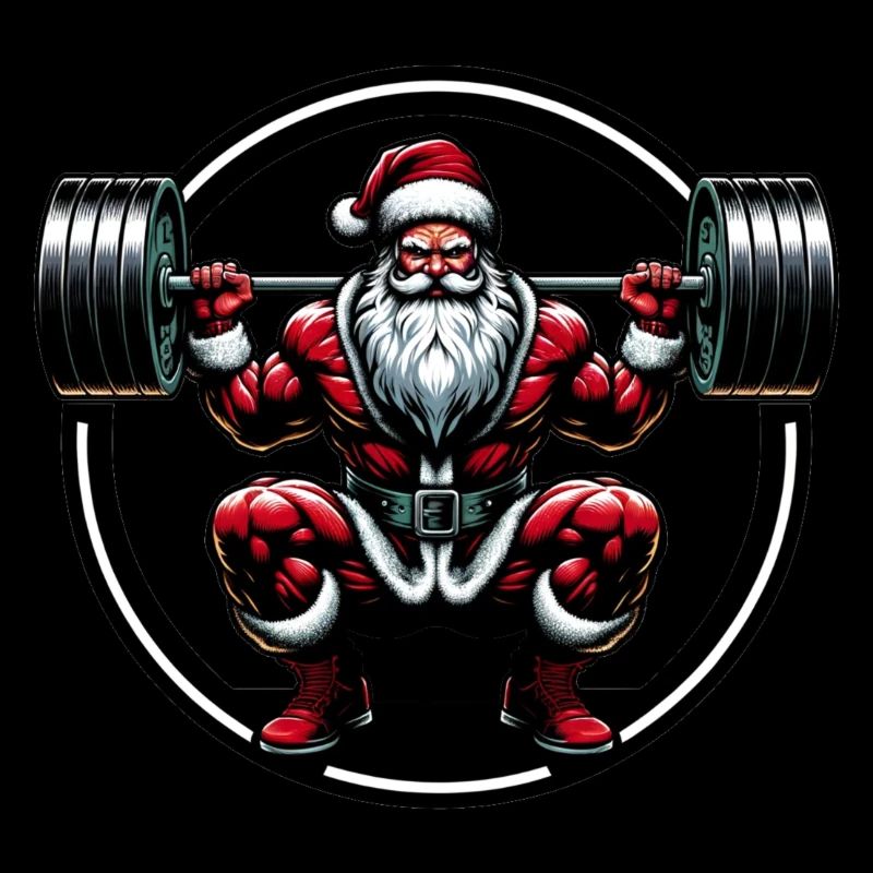 Squats Santa