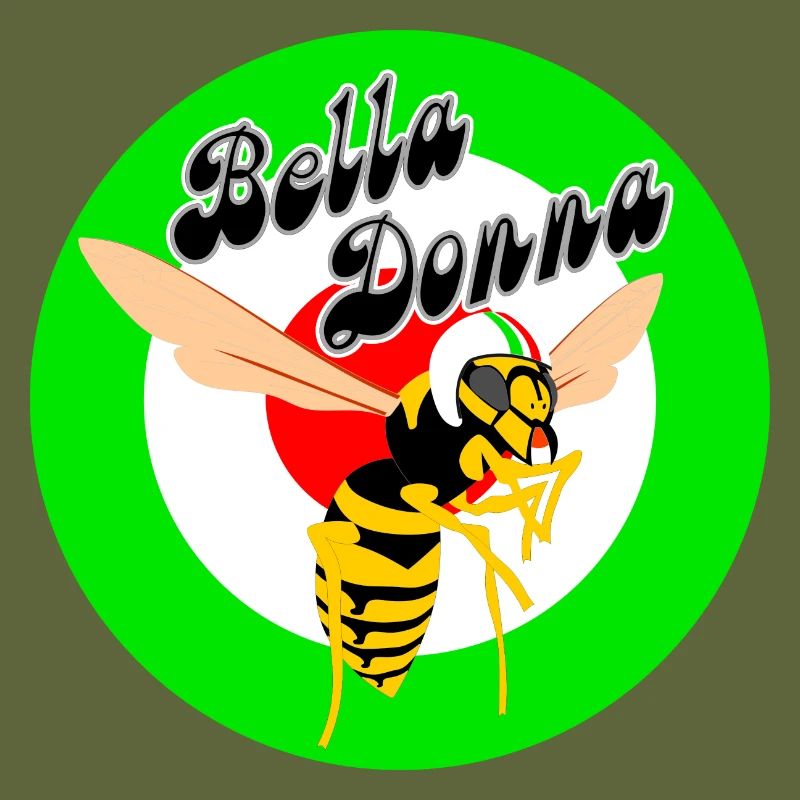 Guêpe Mod Cible Cocarde Verte Bella Donna