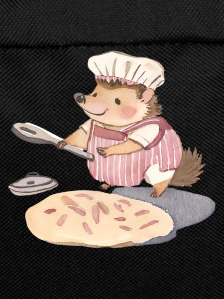 Cheerful Hedgehog Baker: Heartfelt Delights