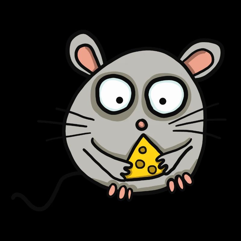 Maus mit Käse