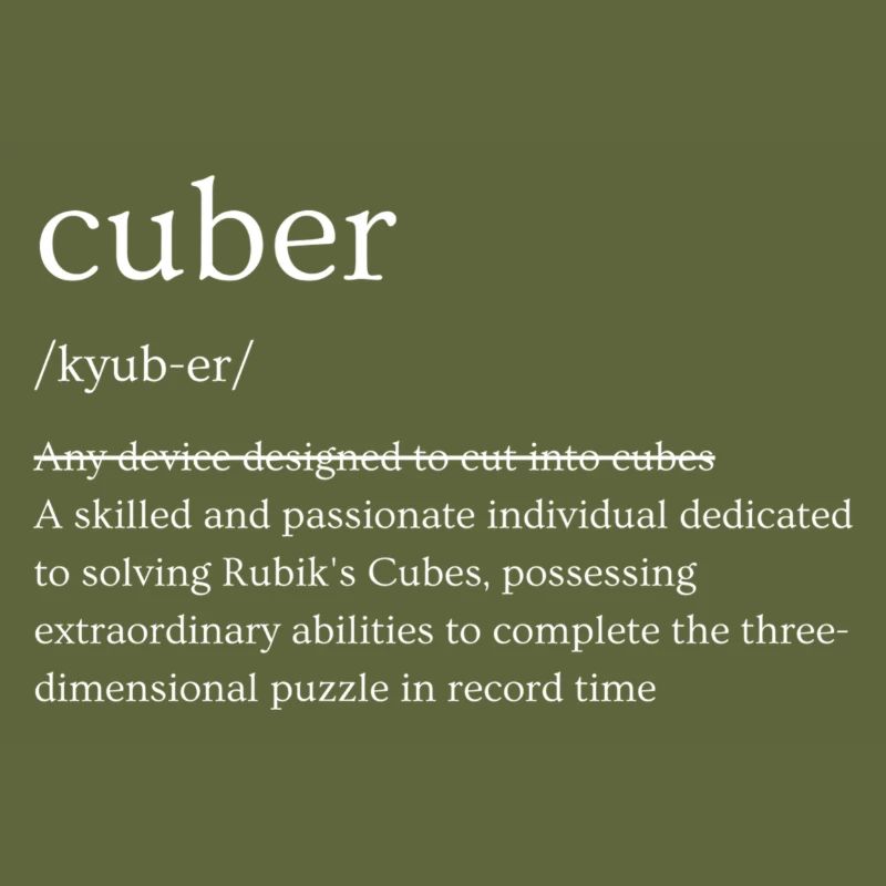 Cuber definition