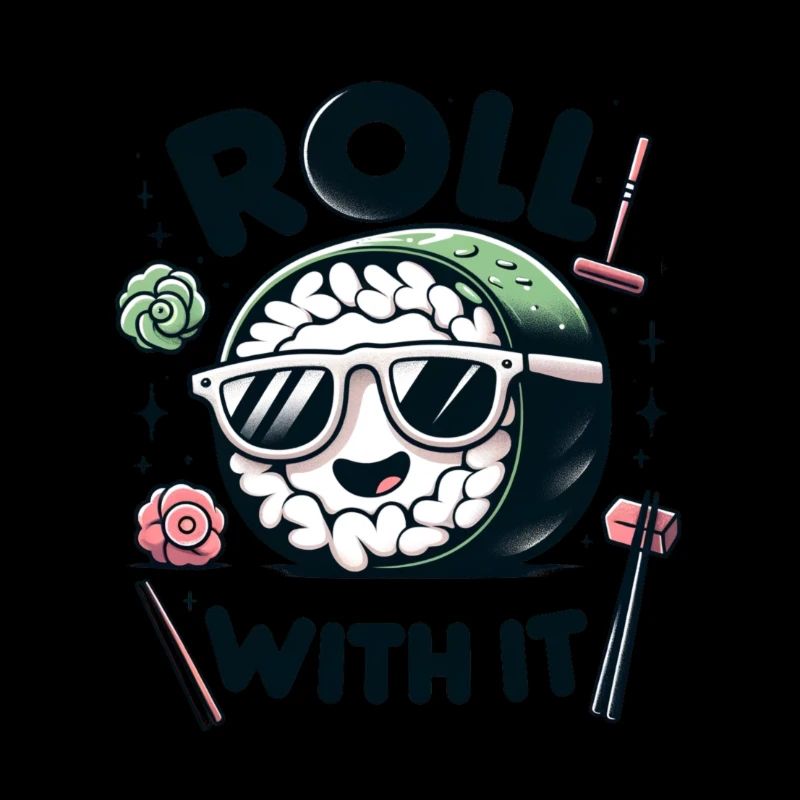 Roll with it.