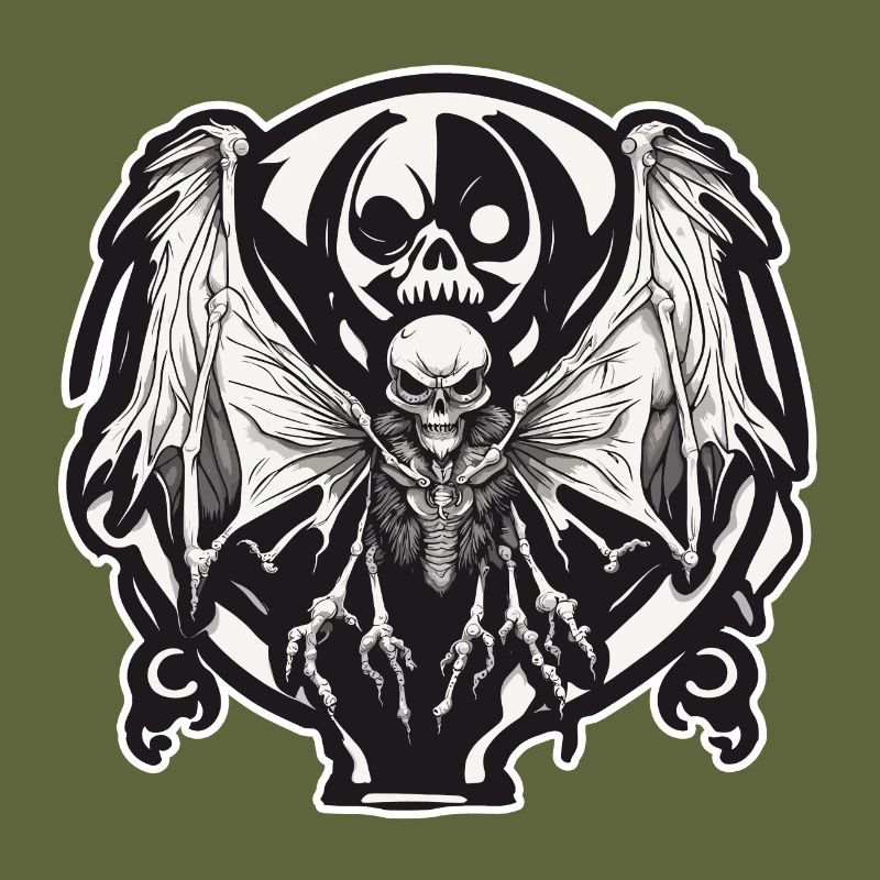 Mothman / Moth / Insect / Mythical Creature / Flutter