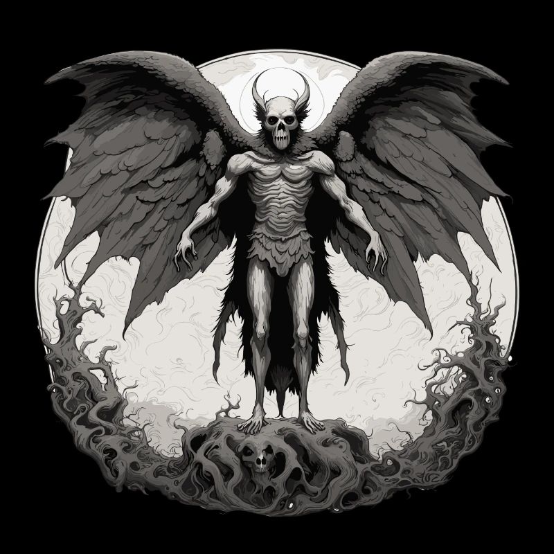 Mothman / Moth / Insect / Mythical Creature / Flutter