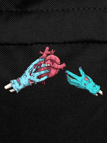 Zombie Hand Giving A Heart