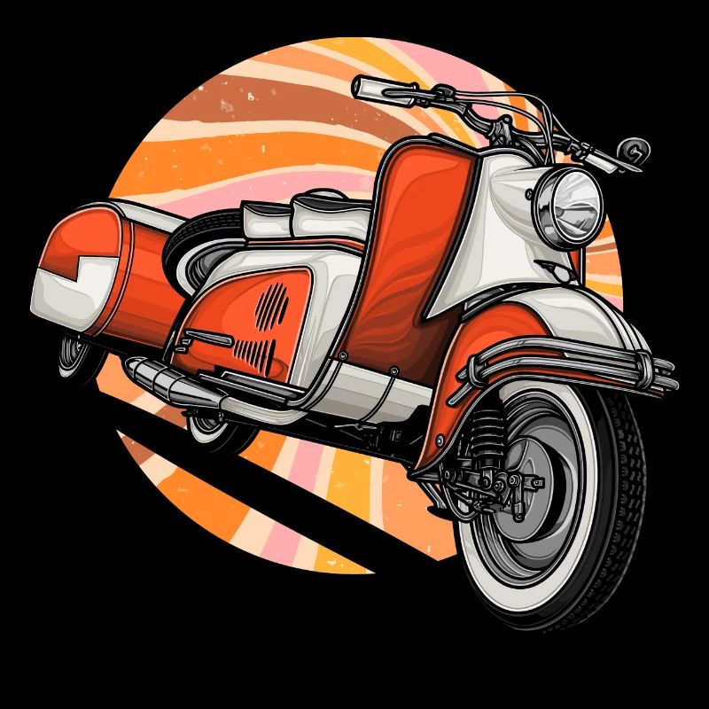 Scooter Illustration