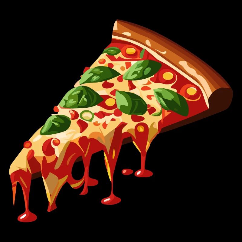 Pizzastück 3D