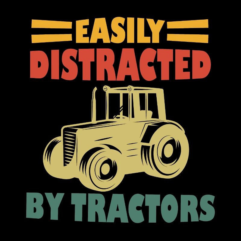Facilement distrait par les tracteurs