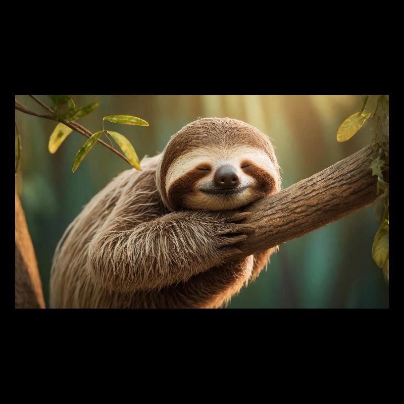 Cute animals chilling – sloth