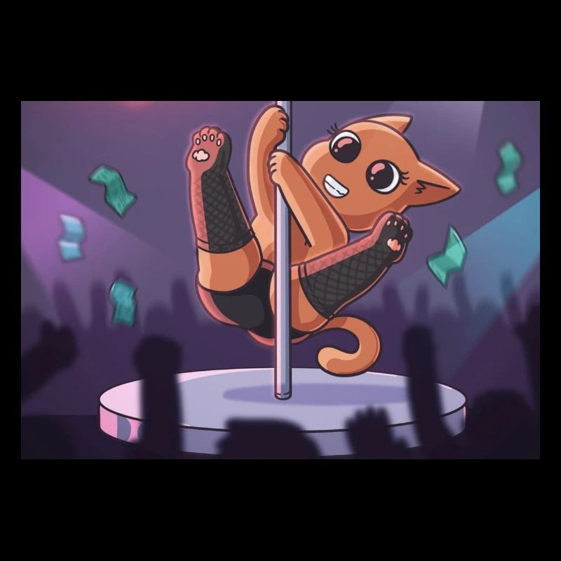 Tanzende Katze