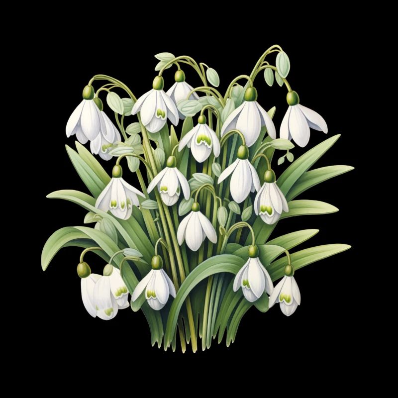 Bouquet de perce-neige