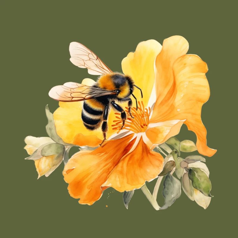 Bienenblüte