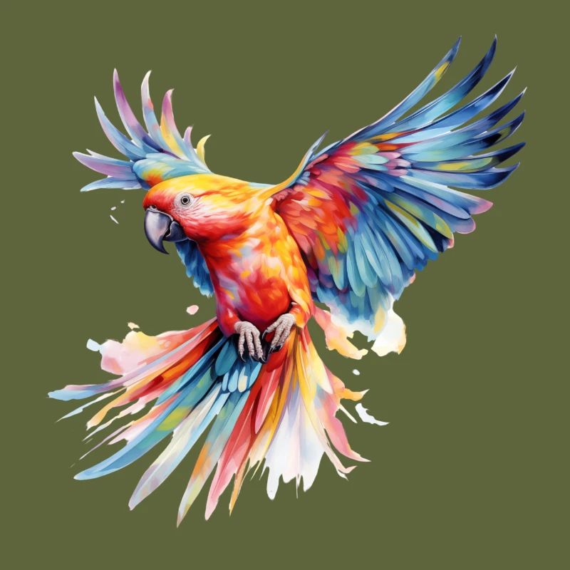 Rainbow Parrot