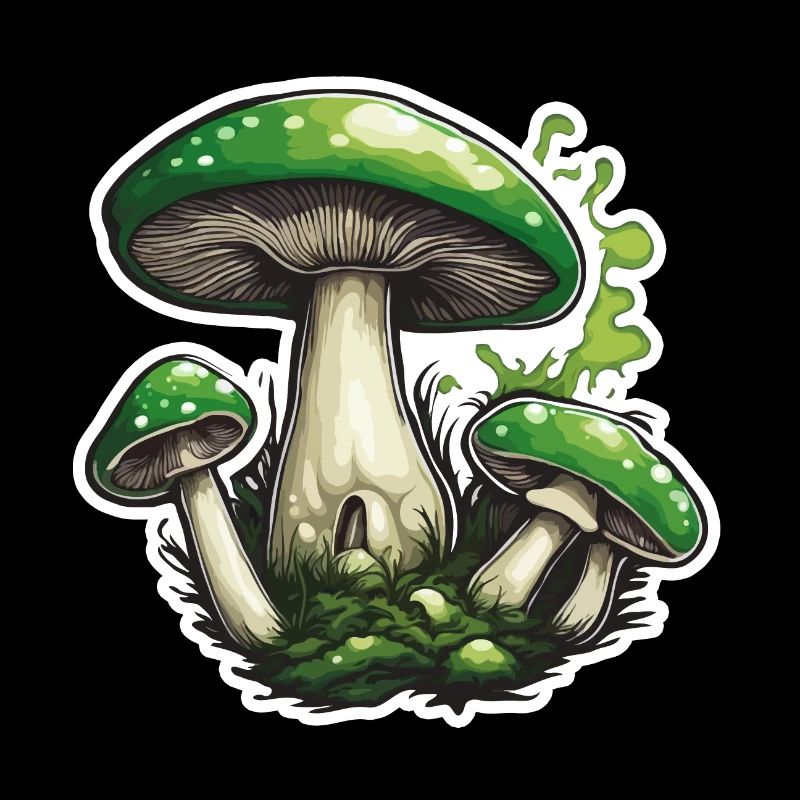 Champignon / Champignon / Prairie / Forêt / Goa / Psy