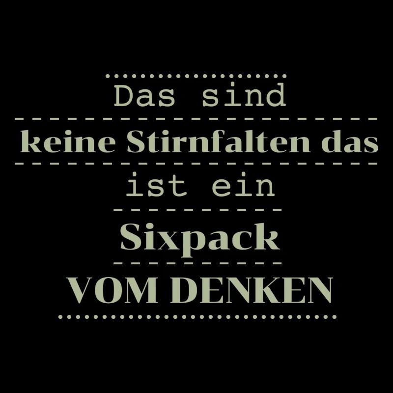 witziger spruch sixpack
