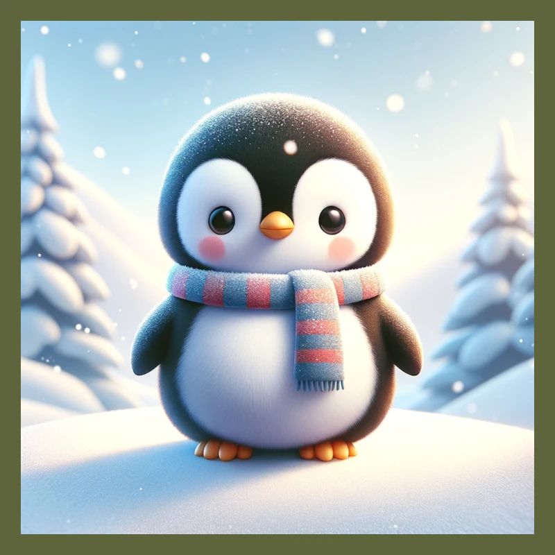 Pinguine snow