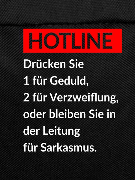 Spruch Hotline