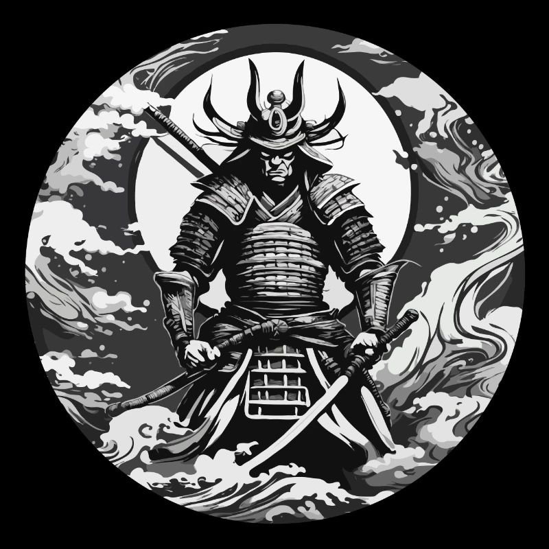 Samurai / Japanisch / Harakiri / Katana / Mann