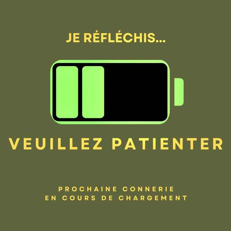 Je réfléchis