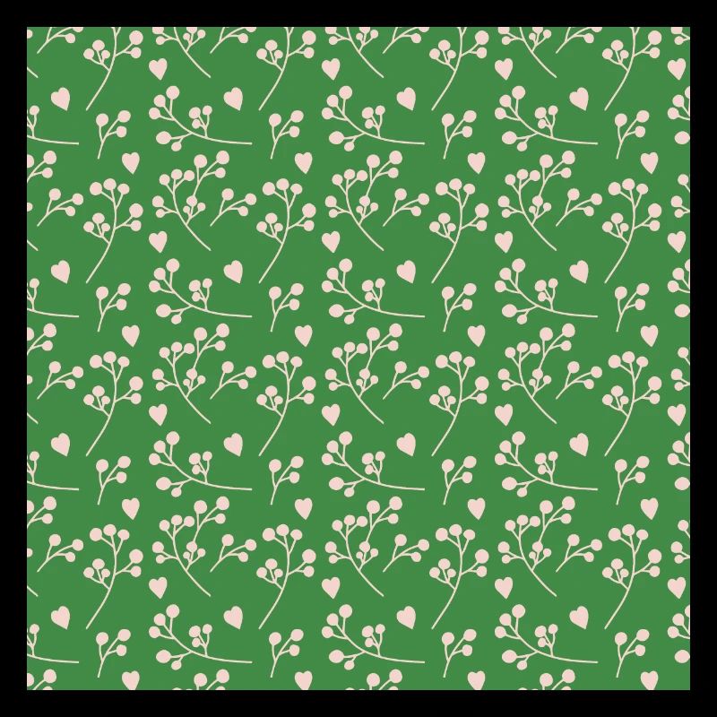 Blume-Blatt-Muster Flower Leaf Pattern