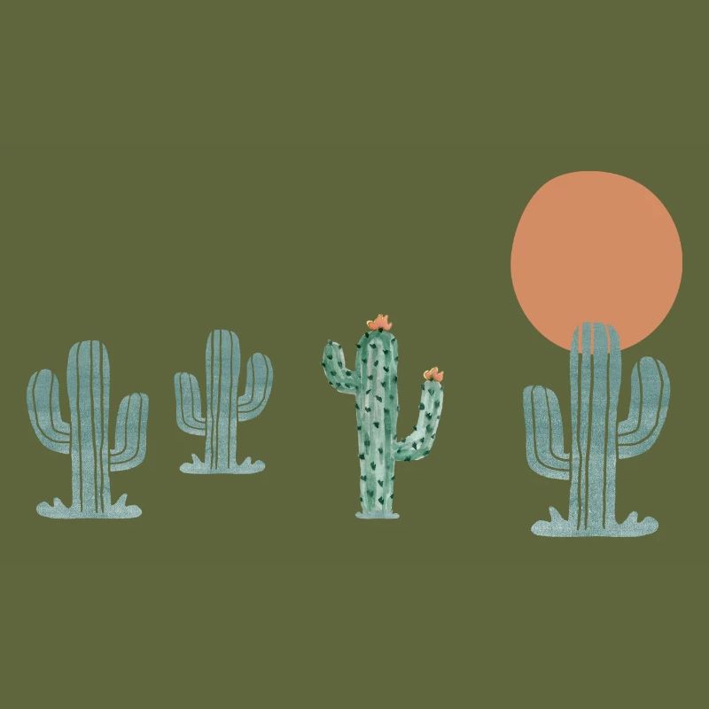 cactus boho
