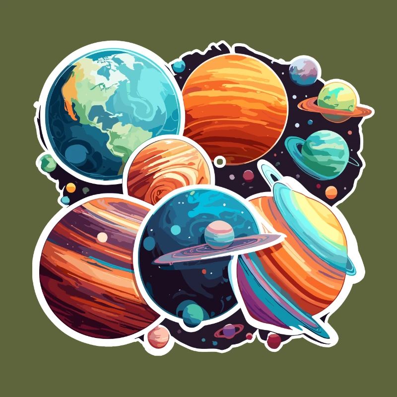 Planets / Solar System / Space / Galaxy