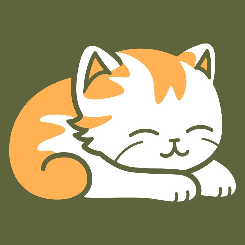 Baby Sleeping Cat