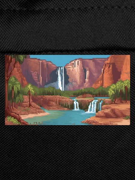 Havasu Falls, Arizona - Pixel Art