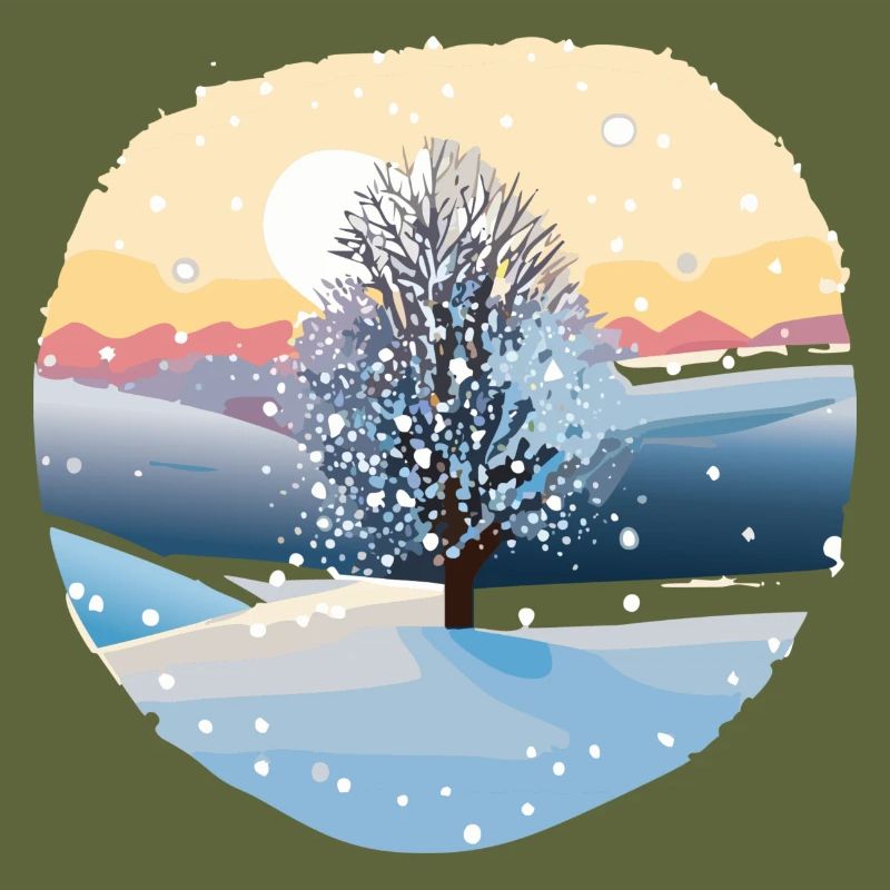 Winter Magic: Snow Magic Tree