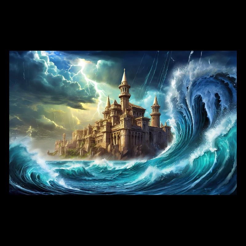 lieux mythiques effrayants - le destin de l’Atlantide