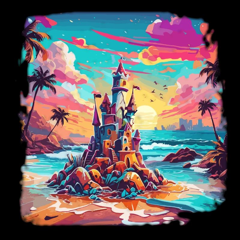 Sandcastle / Building / Playing / Castle / Holiday