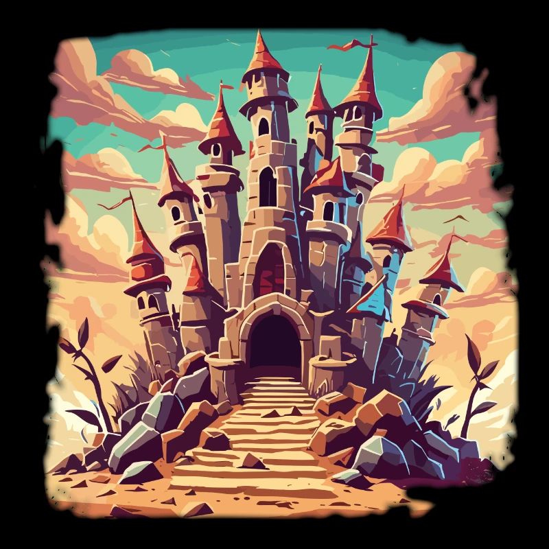Sandcastle / Building / Playing / Castle / Holiday