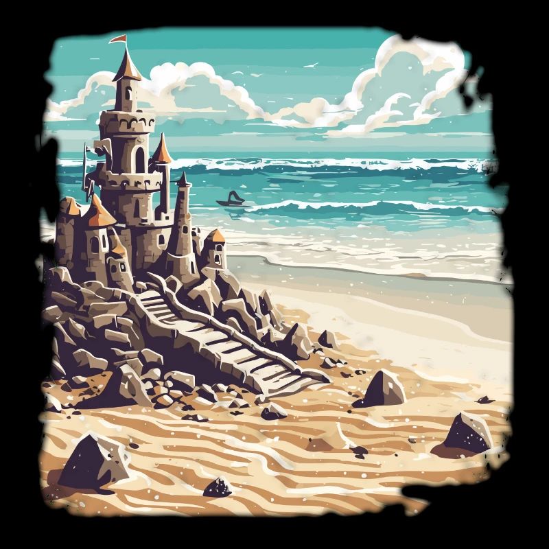 Sandcastle / Building / Playing / Castle / Holiday
