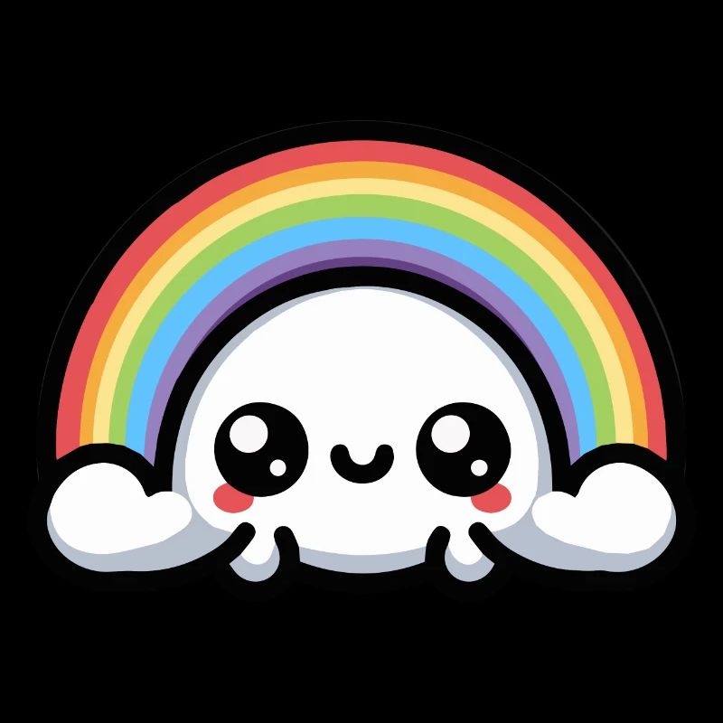 Kawaii Cute Rainbow