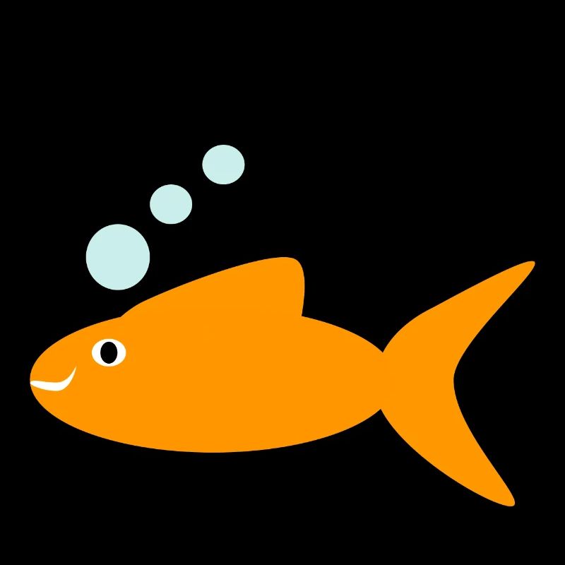 Sei ein Goldfisch